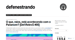 Desktop Screenshot of defenestrando.com